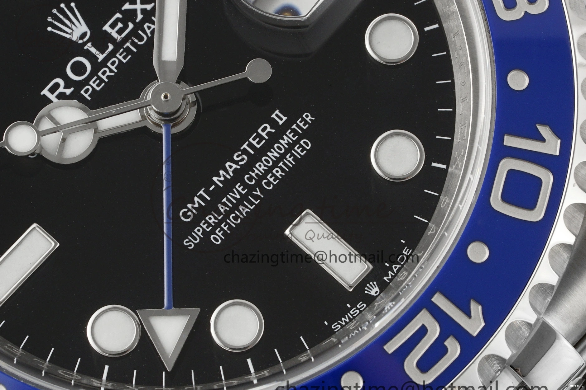 MiroTime 0107 GMT-Master II 126710 BLNR Blue Black Ceramic Clean Factory Best Edition on Jubilee Bracelet DD3285 CHS ComfortFit 1988